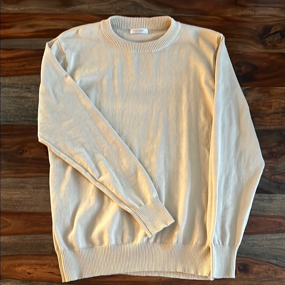 Men's Beige Sweater